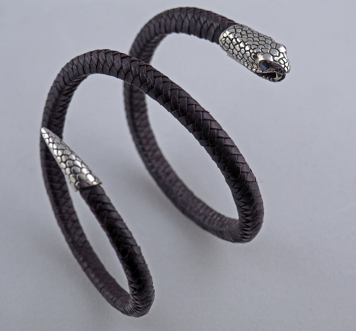 The Snake Skin Double Wrap Bracelet