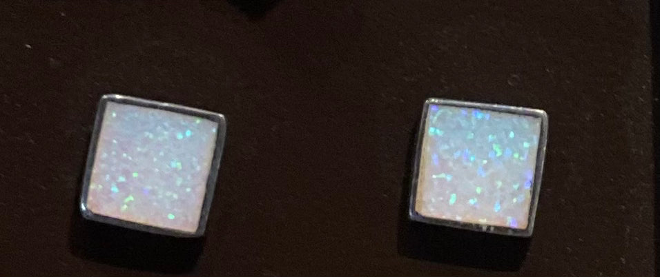 Opalite Stud Earrings