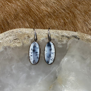 Silver Stone Earring