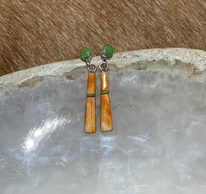 Gaspeite/Spiny Rect drop