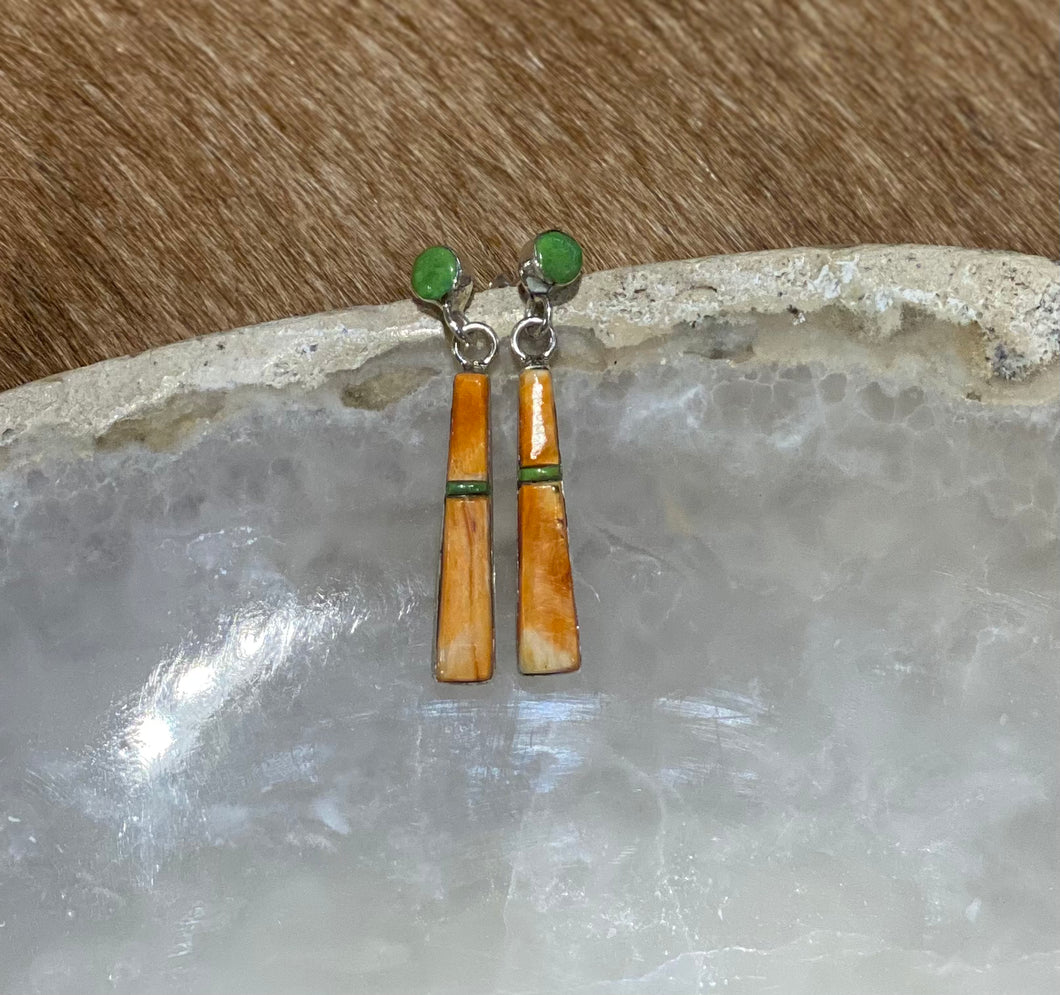 Gaspeite/Spiny Rect drop