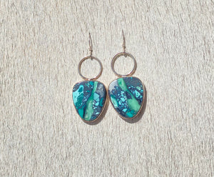 Turquoise earring