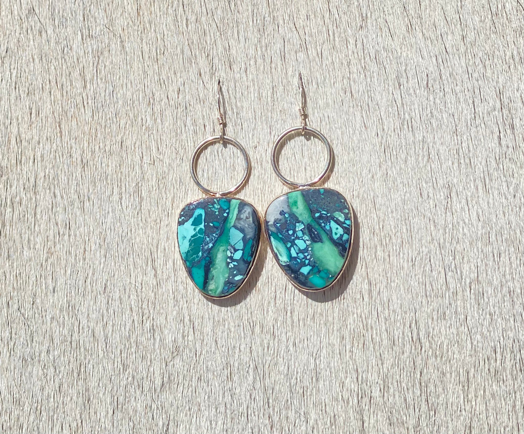 Turquoise earring