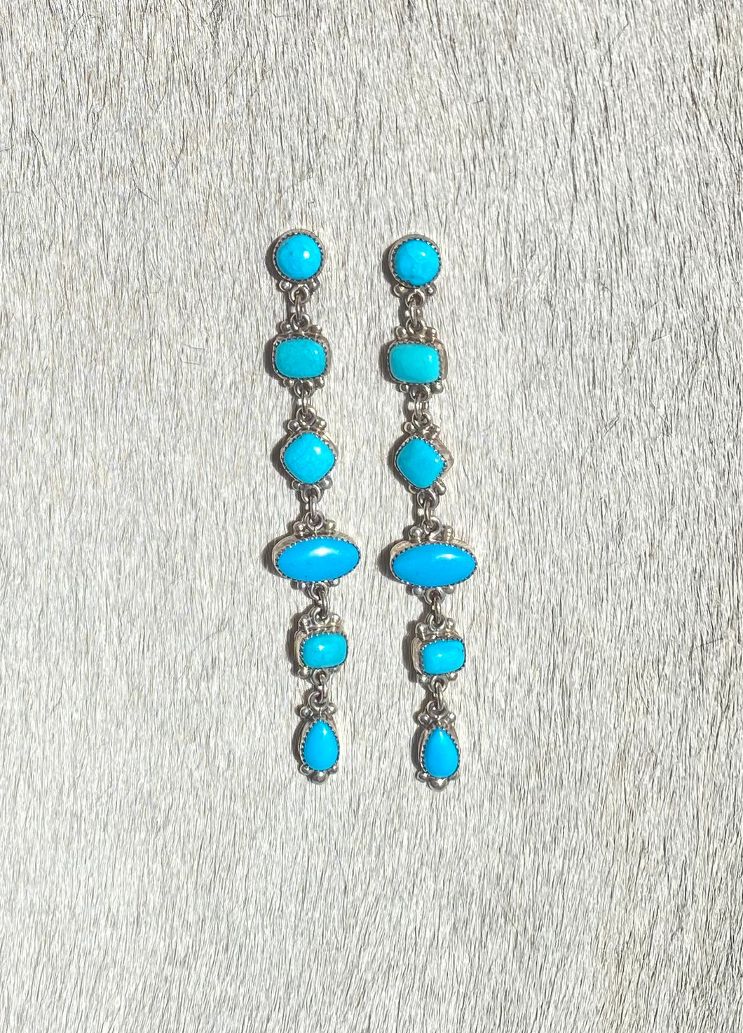 Turquoise Earrings 6-Drop
