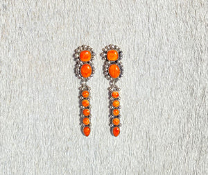 Spiny Oyster Earrings