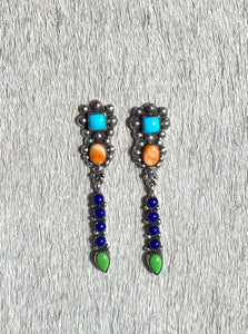 Multi-Stone Earrings #33