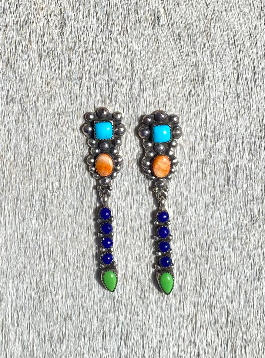 Multi-Stone Earrings #33