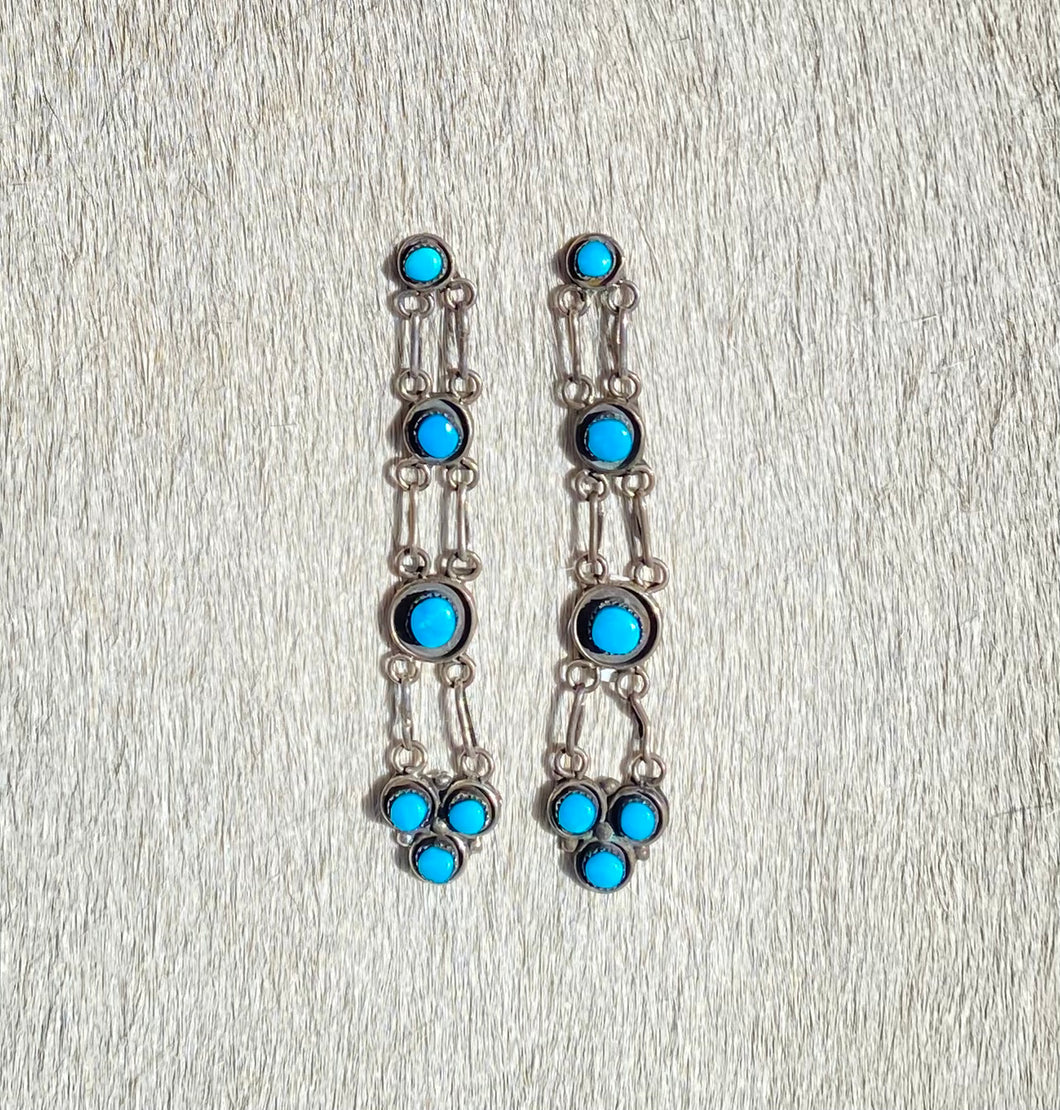 Turquoise Tiered Drops