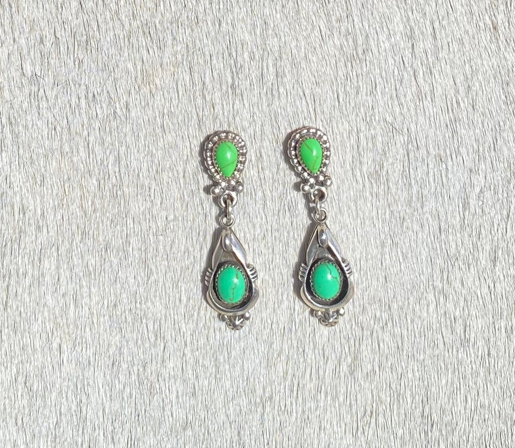 Gaspeite Earrings