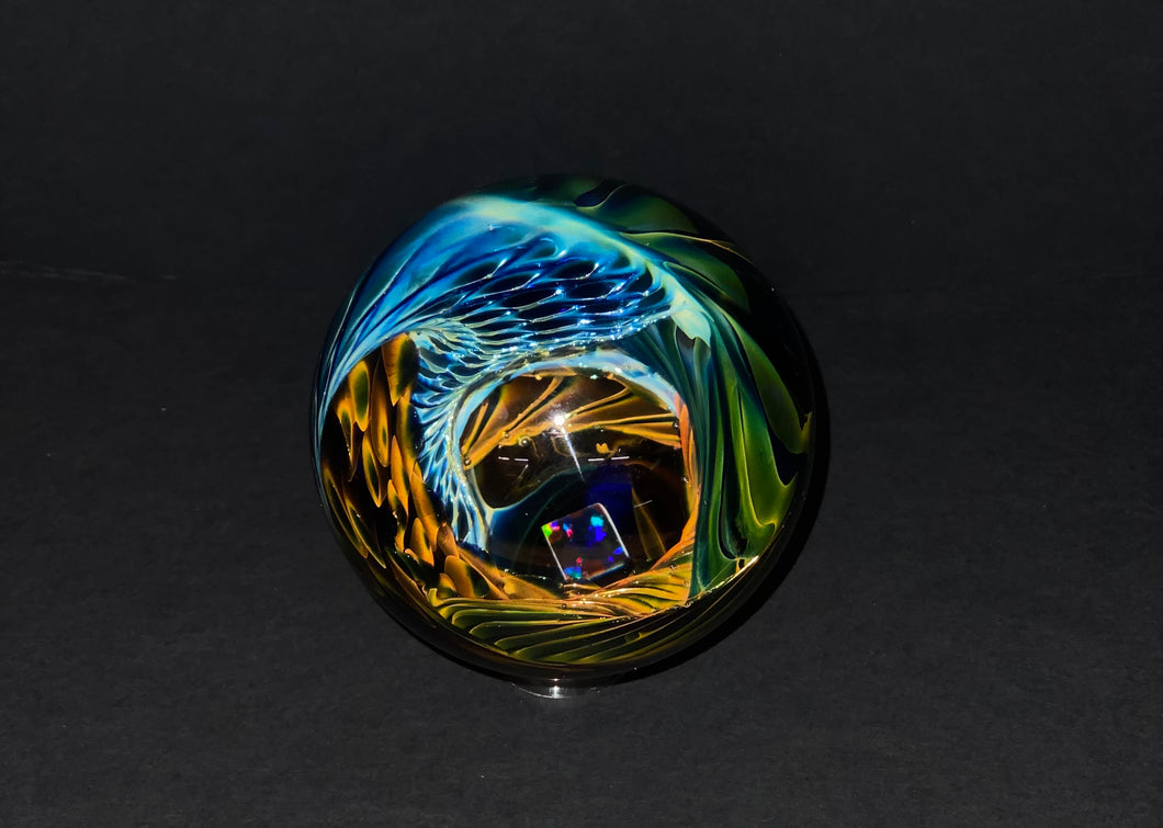 Vortex Marble with Opal