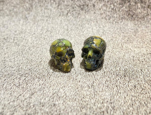 Peacock Ore Skull