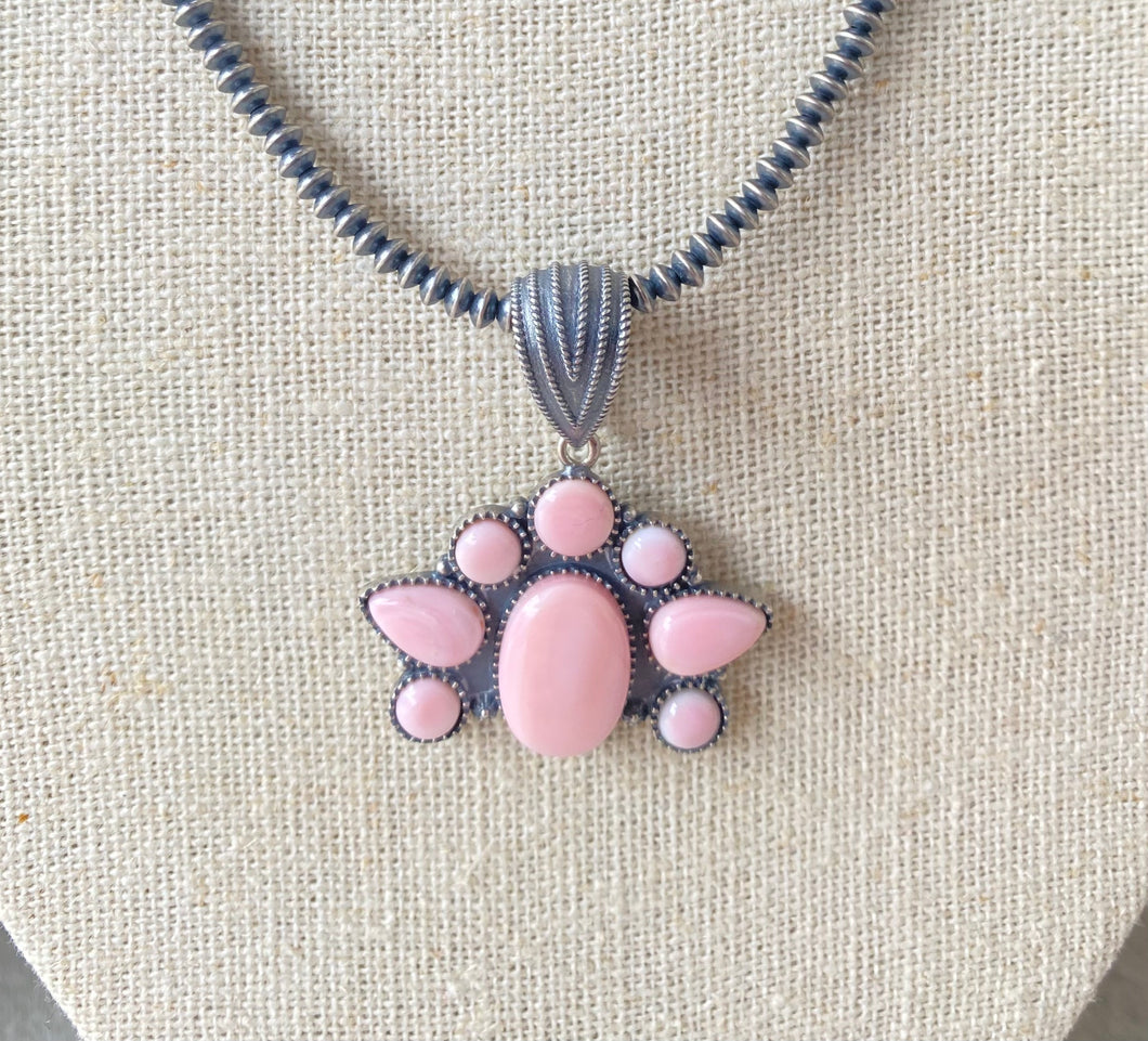 Shell Half Sun Pendant