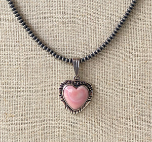 Shell Heart Pendant