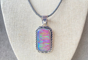 Pink Opal Pendant
