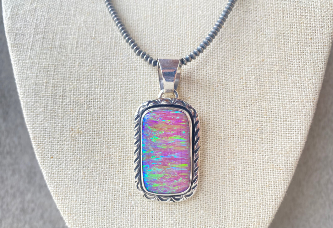 Pink Opal Pendant