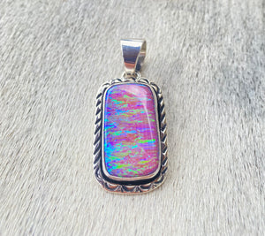 Pink Opal Pendant