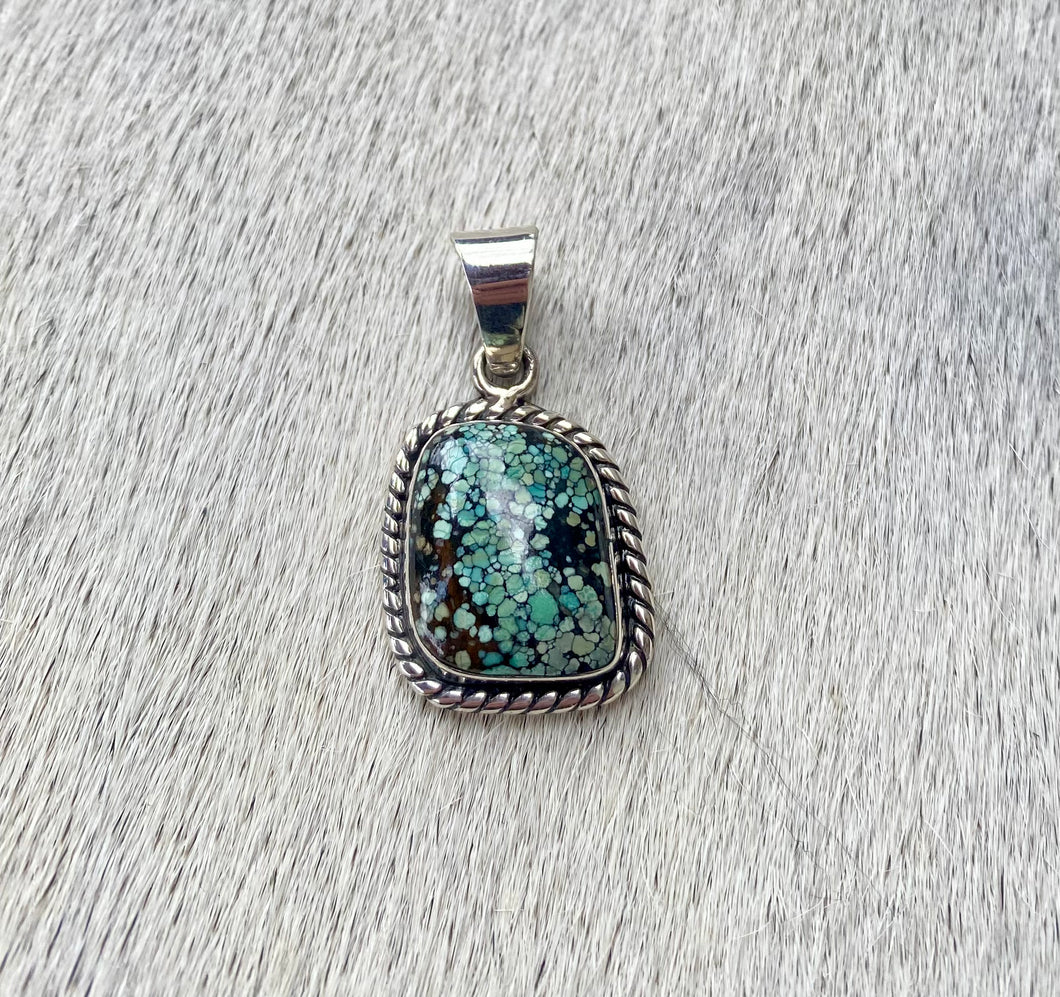 Turquoise Square Pendant