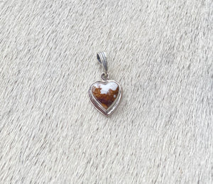 Mini Turquoise Heart Pendant