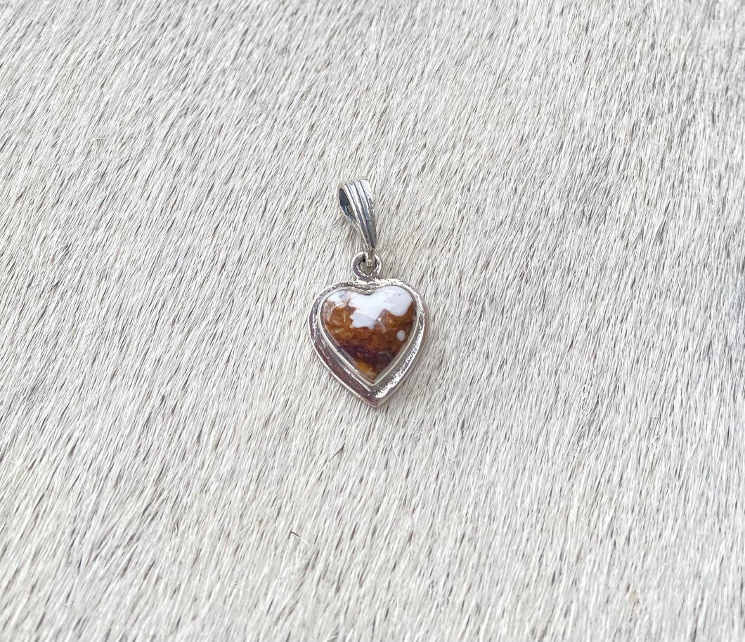 Mini Turquoise Heart Pendant