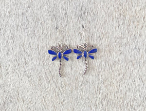 Lapis Dragonfly Drops