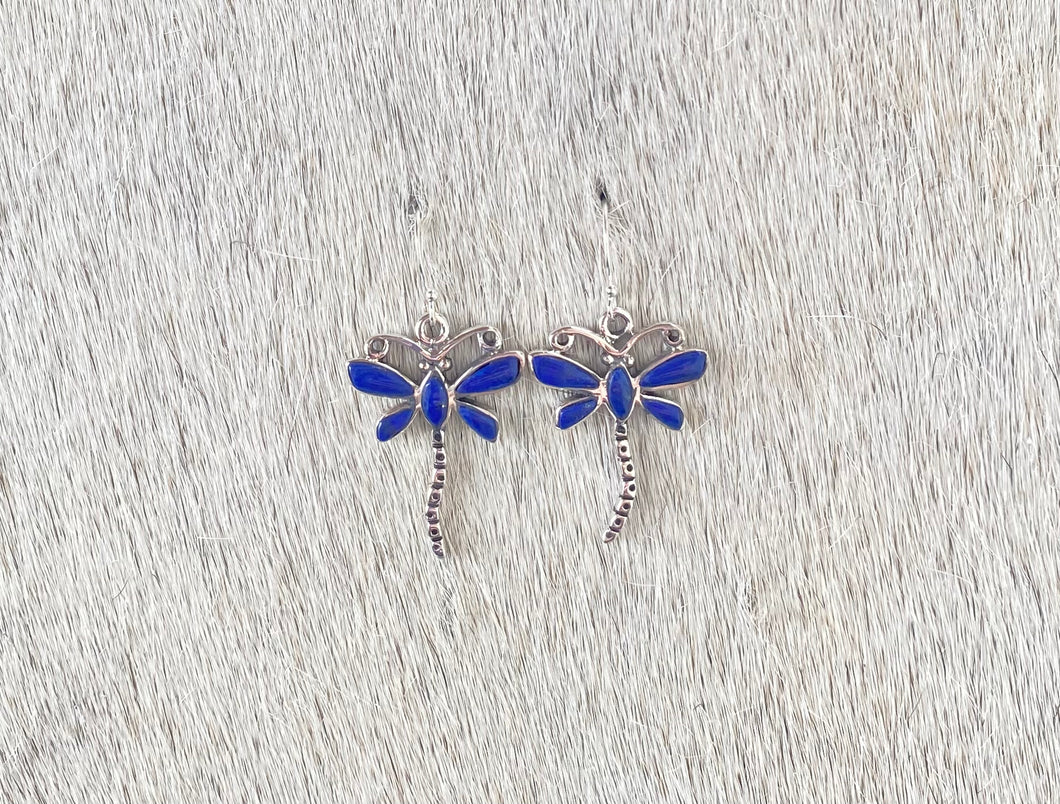 Lapis Dragonfly Drops