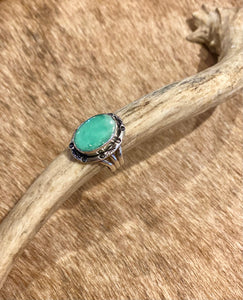 Fluorite ring sz. 9