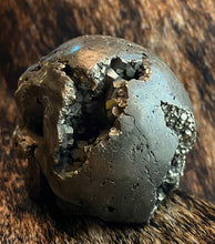 Load image into Gallery viewer, Pyrite Large Skull
