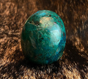 Chrysocolla / Peru Skull