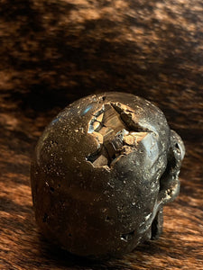 Pyrite Skull