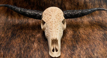 Load image into Gallery viewer, Carved Cow head
