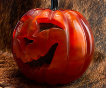 Load image into Gallery viewer, Orange Resine Pumpkin
