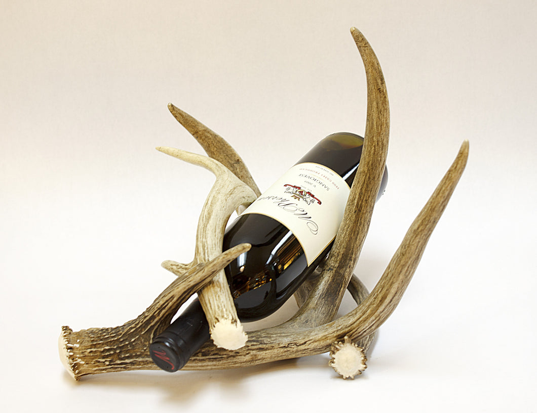1 Bottle Deer Antler Winerack