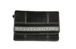 Medium Women's 1 Stripe Stingray Wallet