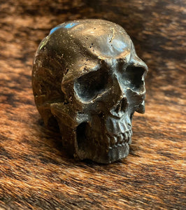 Pyrite Skull