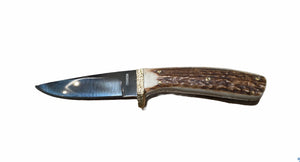 3.75" Stainless Knife with Elk Handle